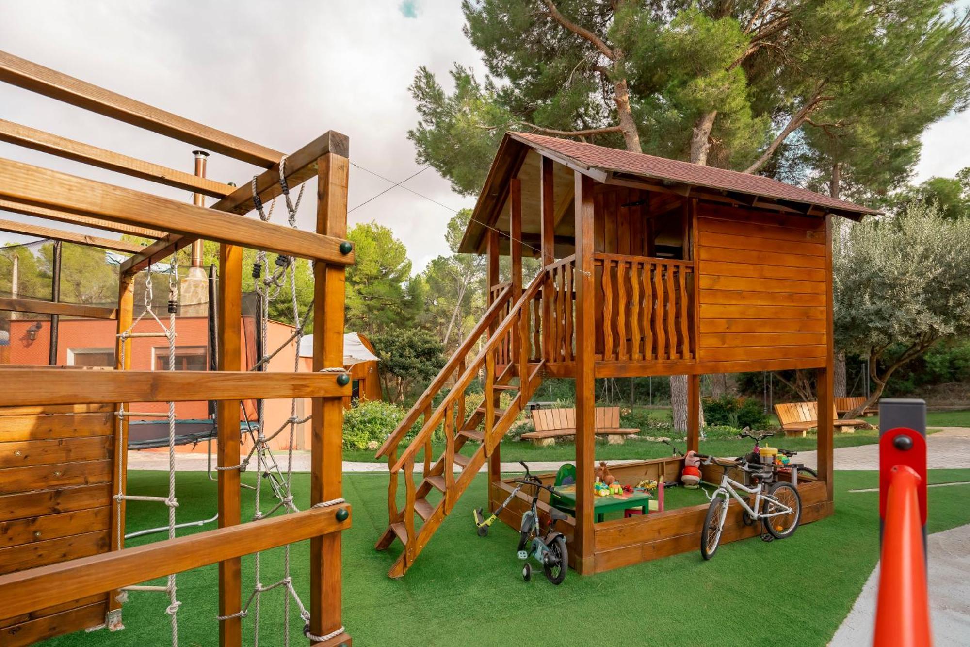 Eco-Hotel Aire De Monte Náquera Exteriör bild